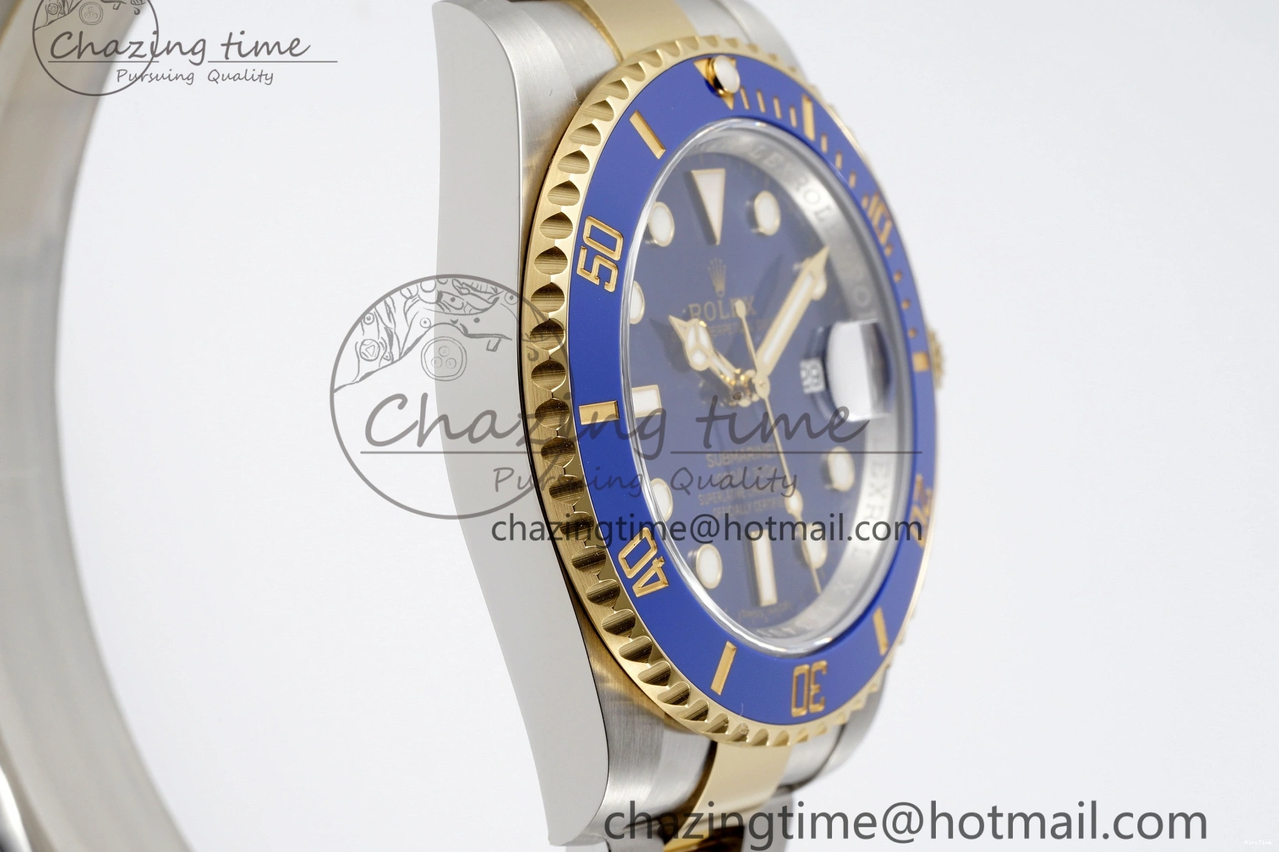 MiroTime 0306 TimelessDesign Submariner 116613 LB Blue Ceramic AR+F 1:1 Best Edition 904L SS Case and Bracelet VR 1823